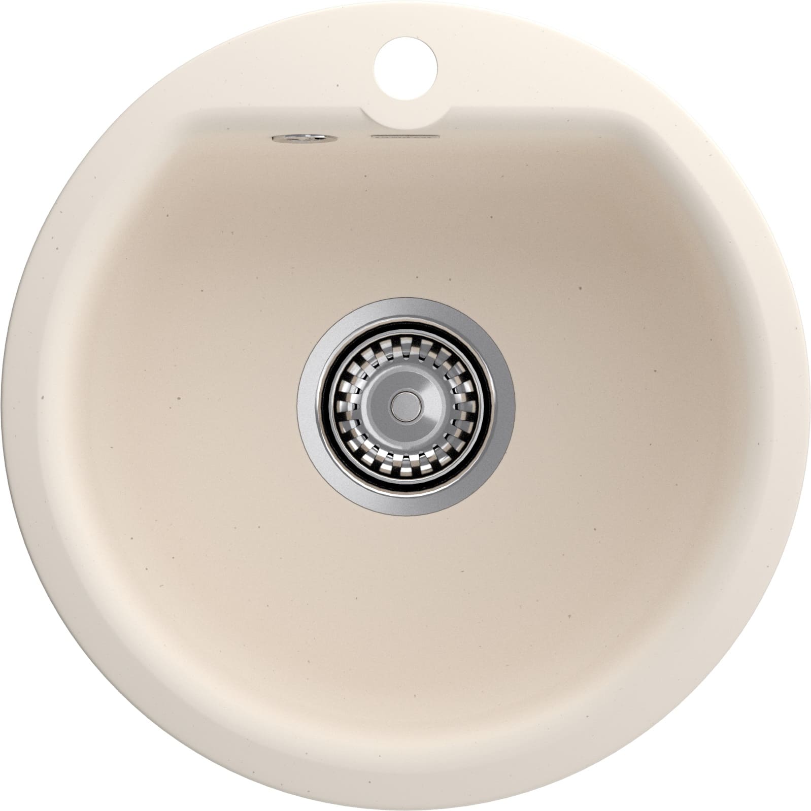 Кухонная мойка GRANFEST SMART SM-435 белый + сифон - фото