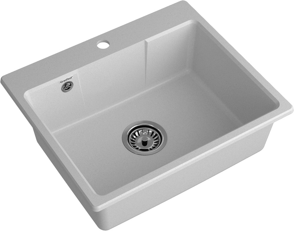 Кухонная мойка GRANFEST URBAN UR-658 серый - фото2