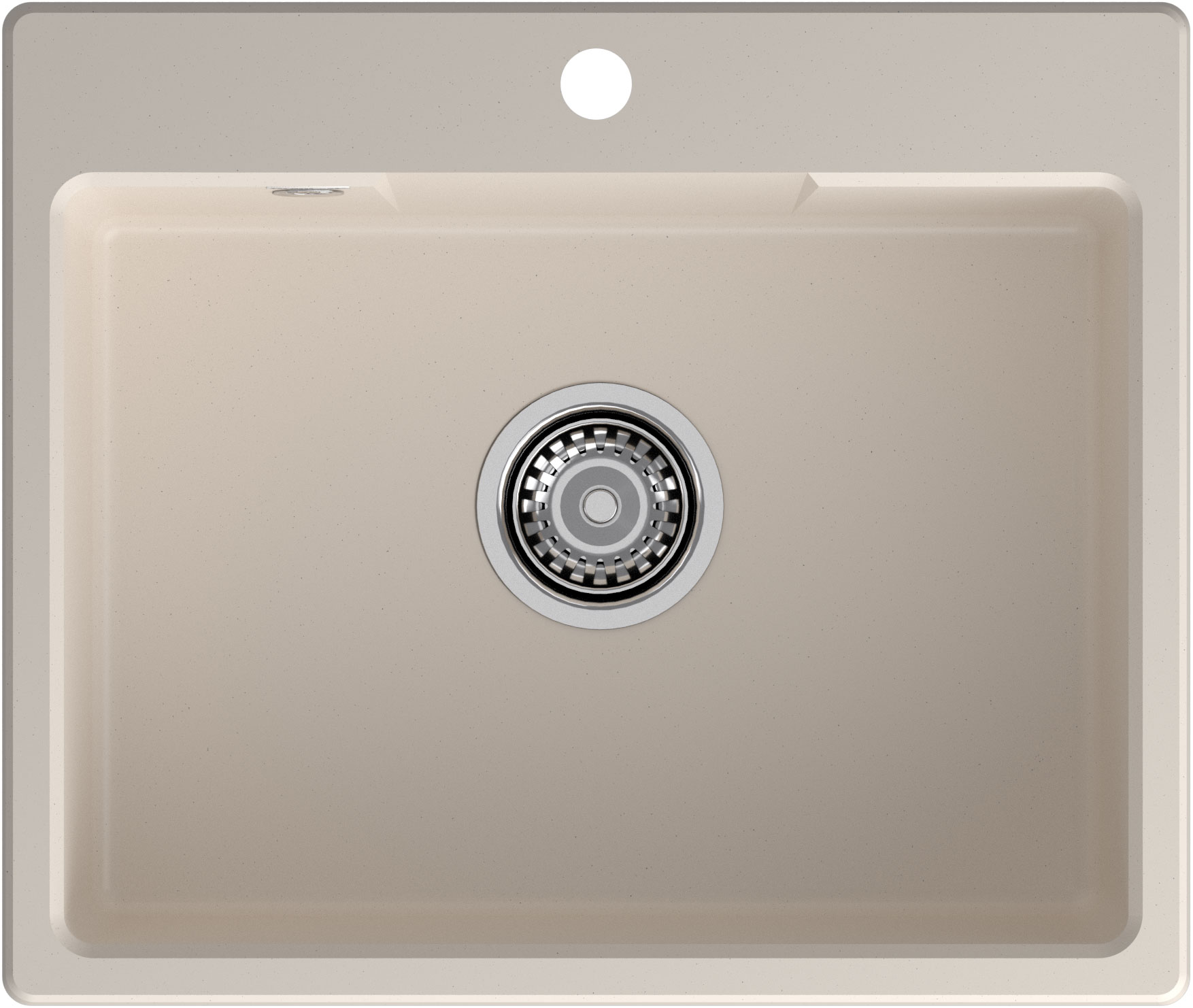 Кухонная мойка GRANFEST URBAN UR-658 белый - фото