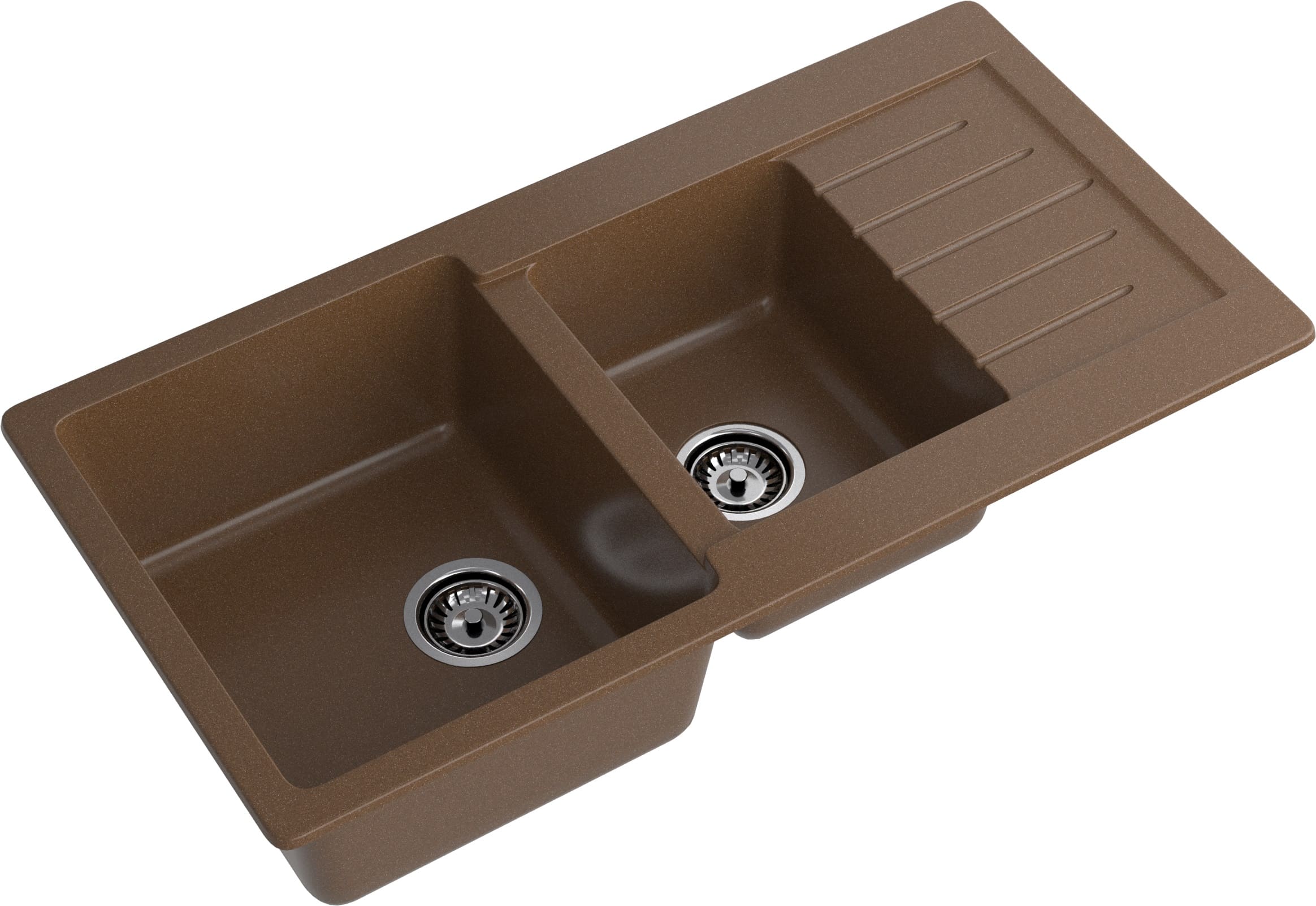 Кухонная мойка GRANFEST PRACTIK P-980KL терракот - фото2