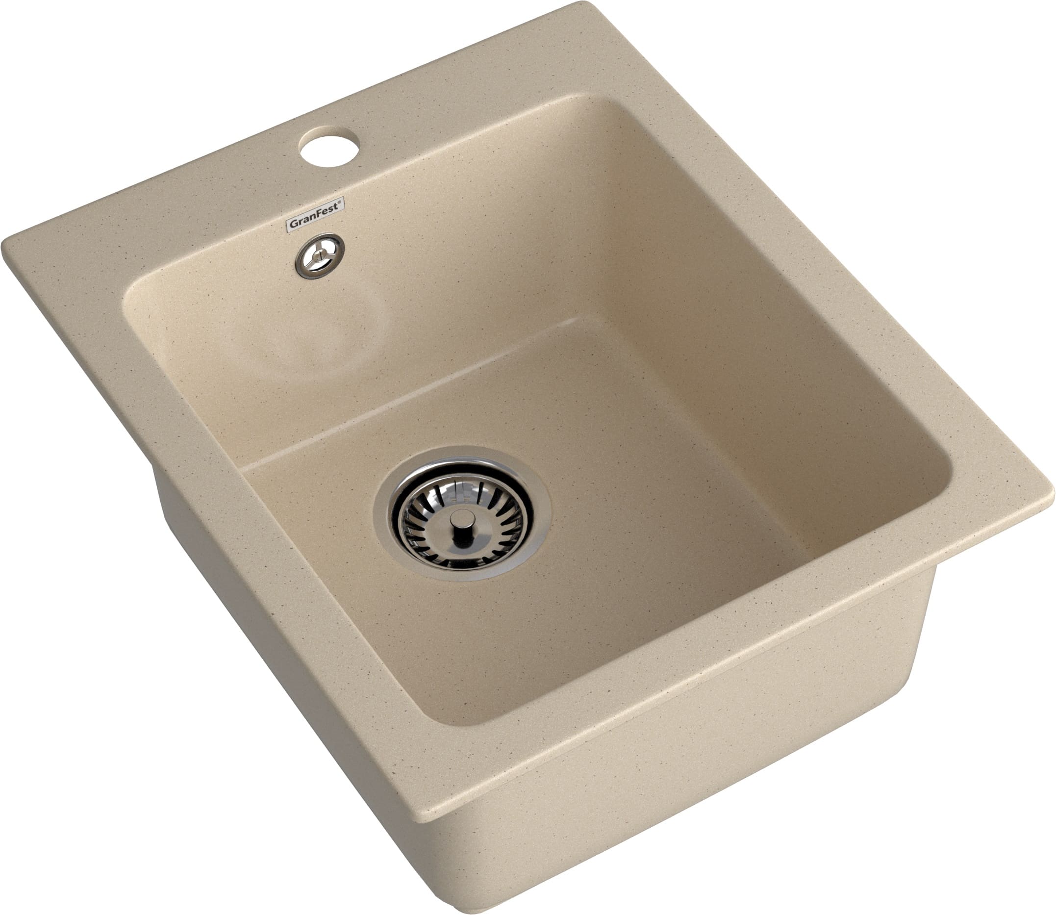 Кухонная мойка GRANFEST PRACTIK P-505 кашемир - фото2