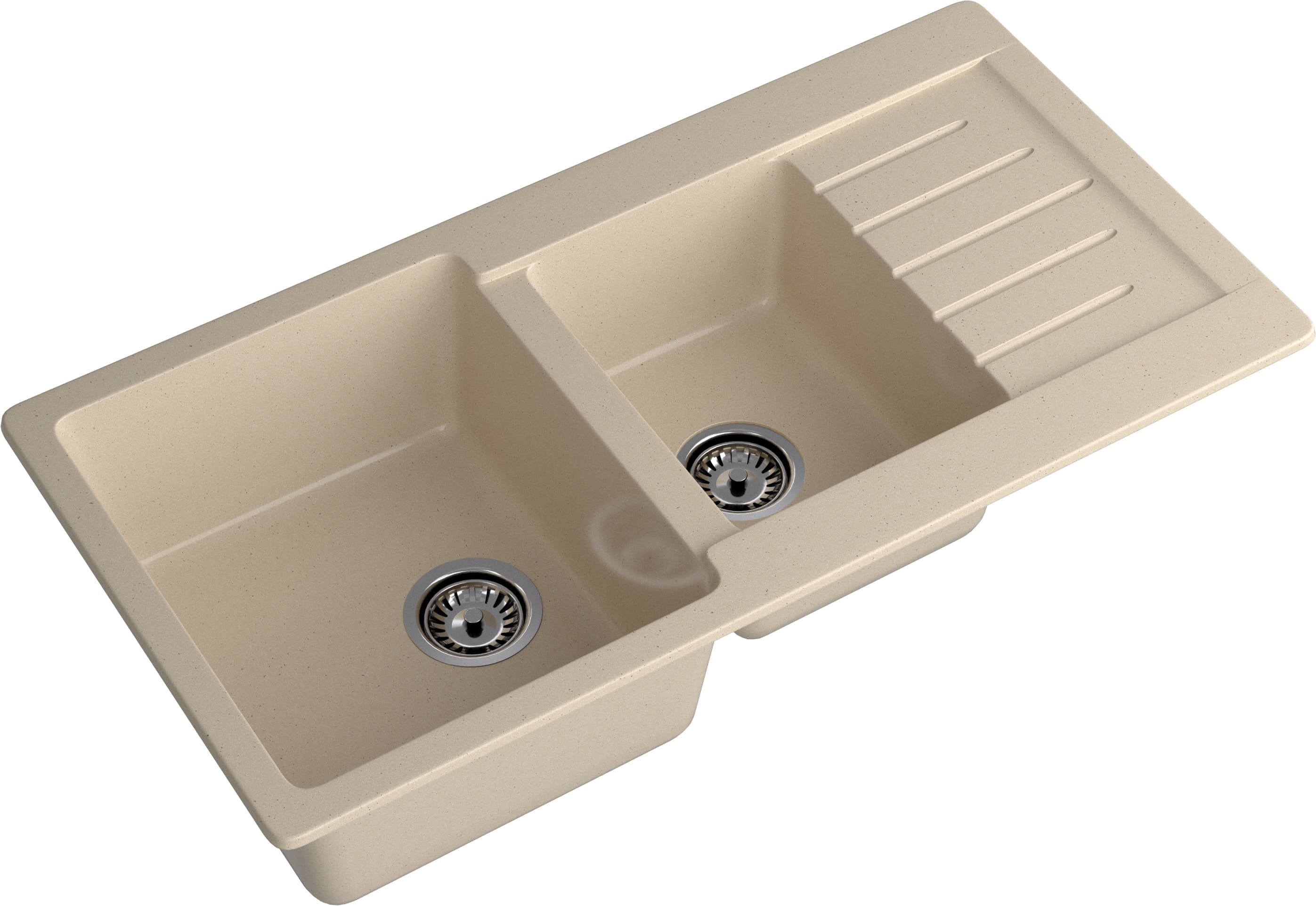 Кухонная мойка GRANFEST PRACTIK P-980KL кашемир - фото2